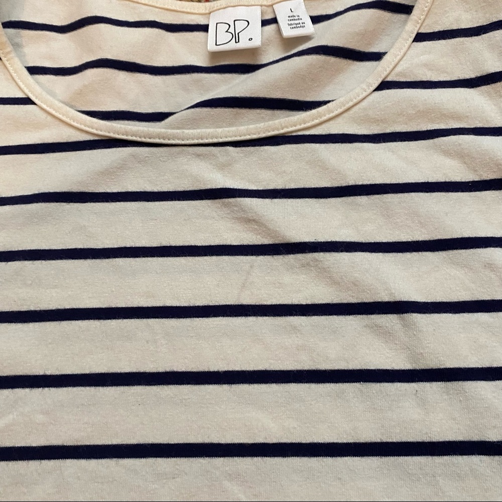 2/$25! BP. Cropped Striped Tank Top - Picture 4 of 5